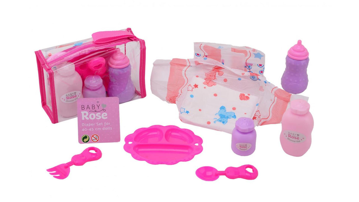 Johntoy John Toy Baby Rose Pflegeset im Beutel