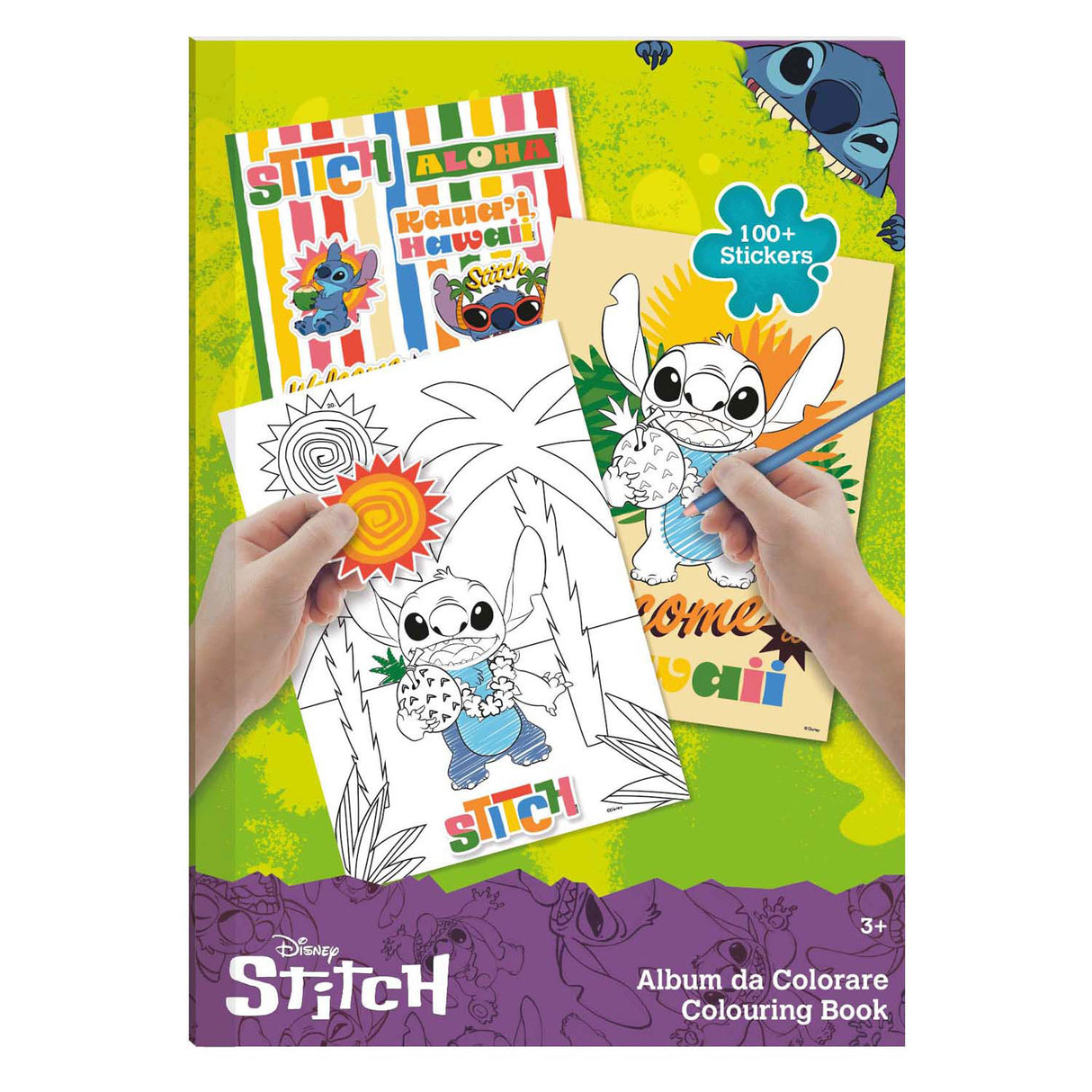 Disney-Stich-Malbuch