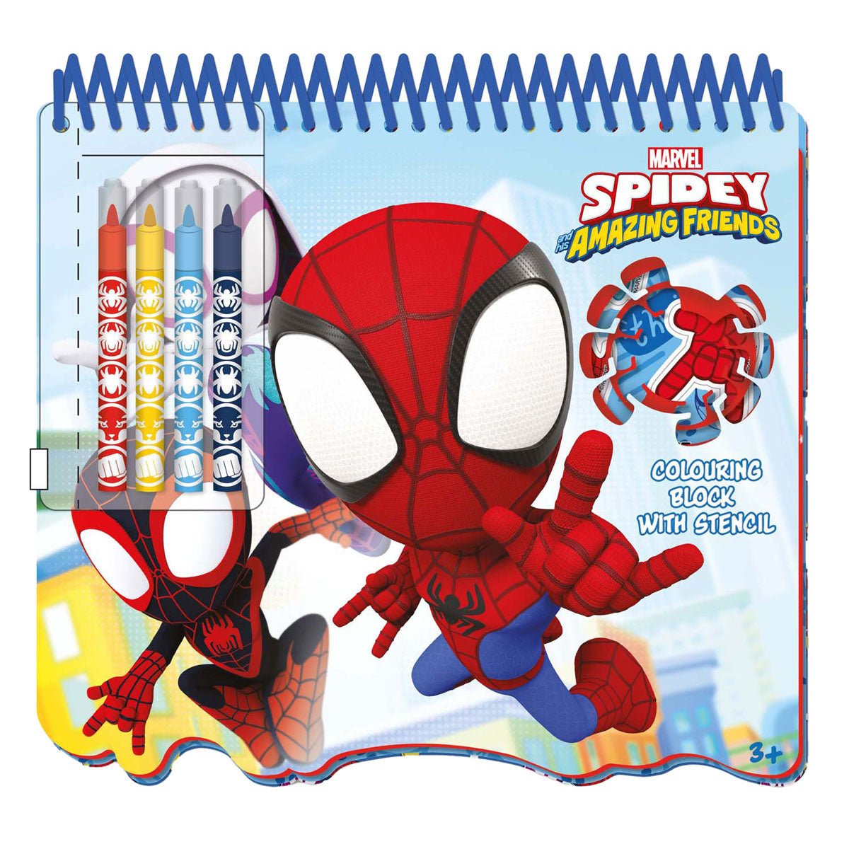 Spidey Schablonen-Zeichenblock