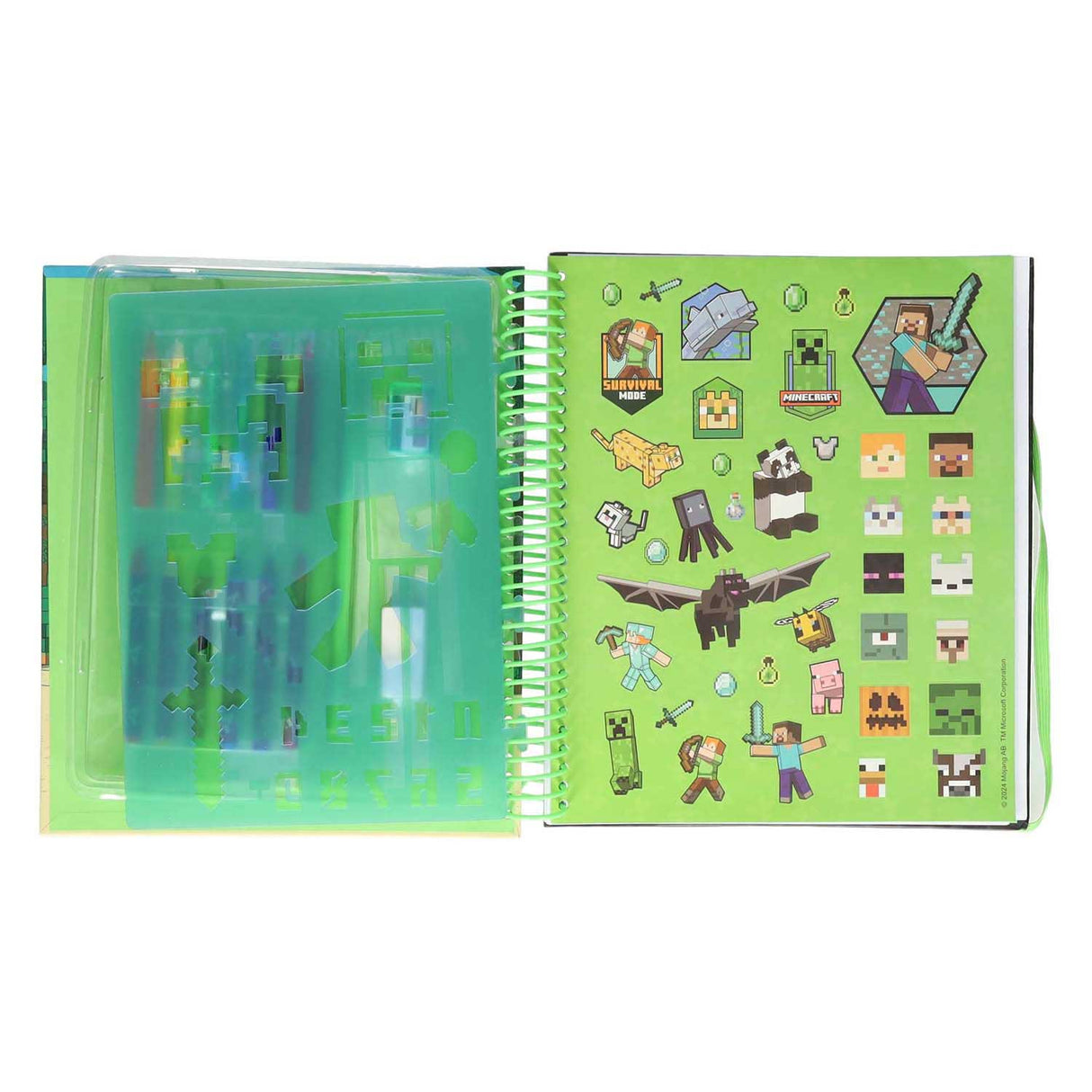 Minecraft Super-Aktivitätsbuch mit Aufklebern