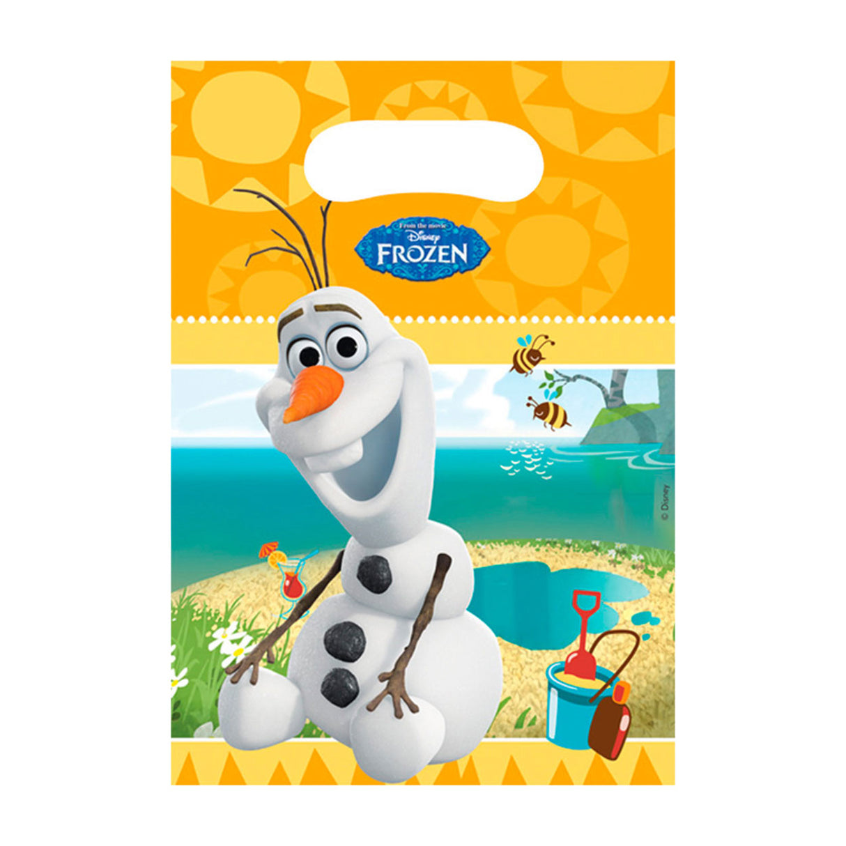Folat BV Disney Frozen Olaf verteilt Taschen, 6st.