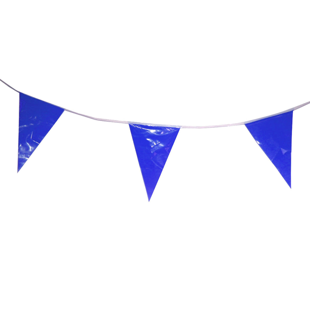 Blaue Flaggenlinie von Folat bv, 10 Meter.