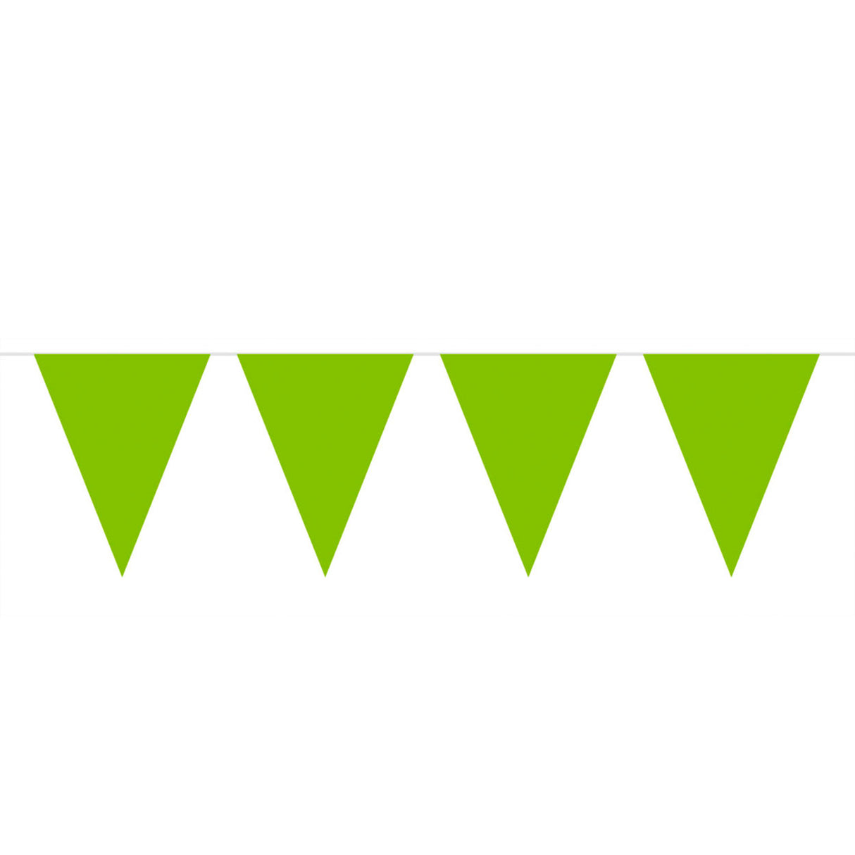 Folat bv Limettengrüne Mini-Flaggenlinie, 3 mtr.