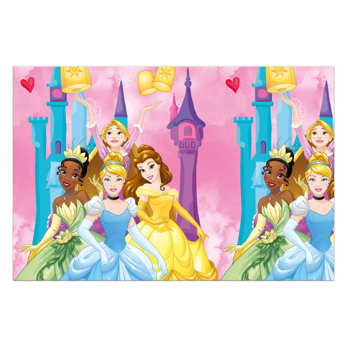 Globos Tischdecke Disney Princess Lebe deine Geschichte, 120x180cm