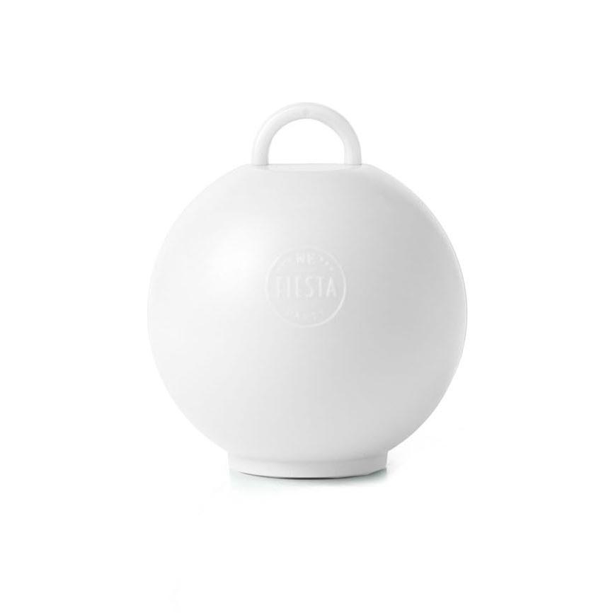 Globos Kettlebell-Ballongewicht weiß, 75 Gramm