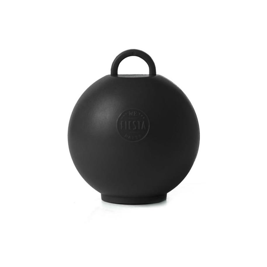 Globos Kugelballongewicht schwarz, 75 Gramm
