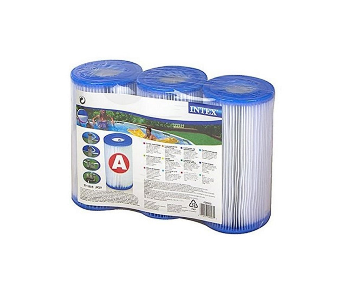 Intex 29003 Dreifachfilterpatrone A 3 Teile