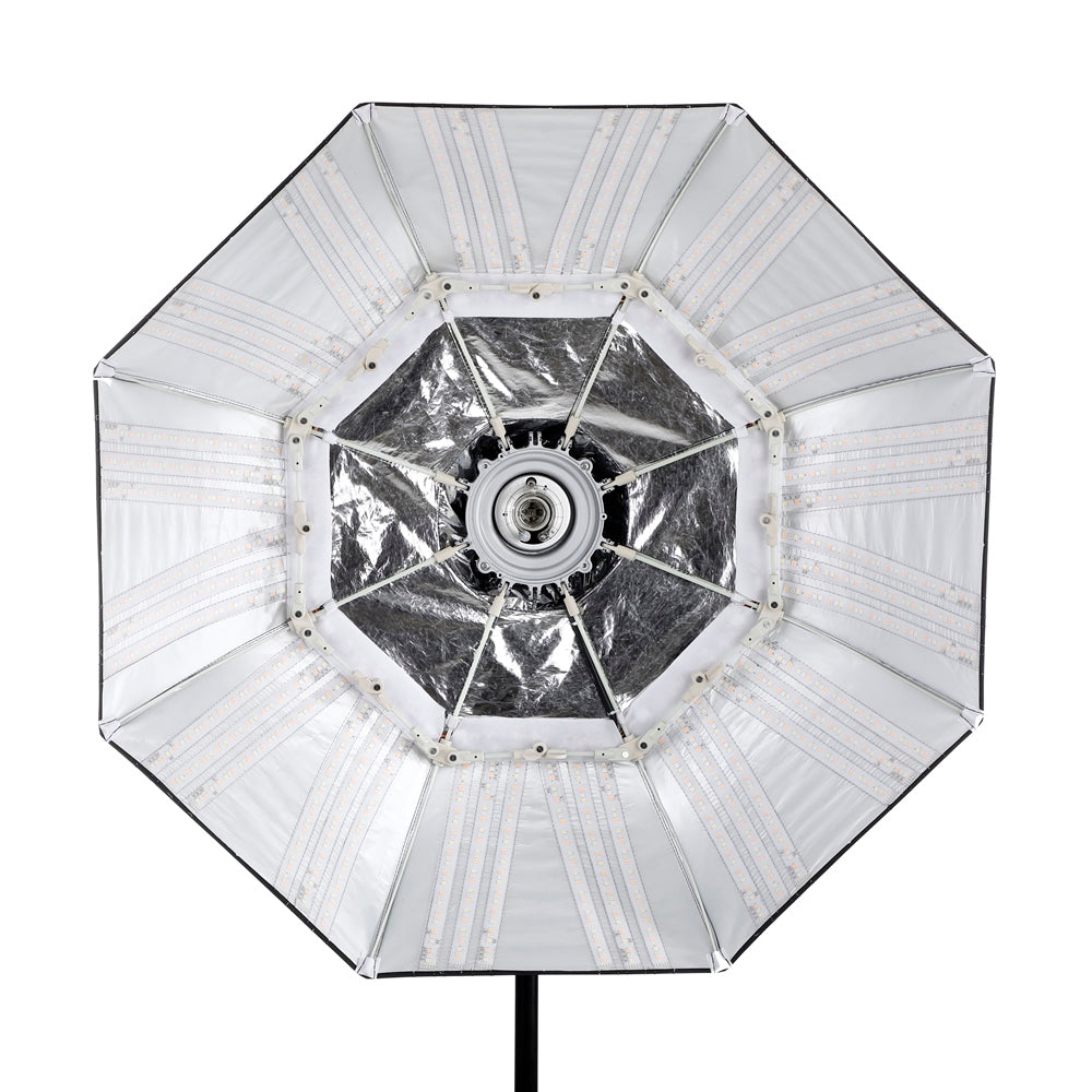 Falcon Eyes RGB-LED-Lampe RX-782 mit faltbarer Softbox 100 cm