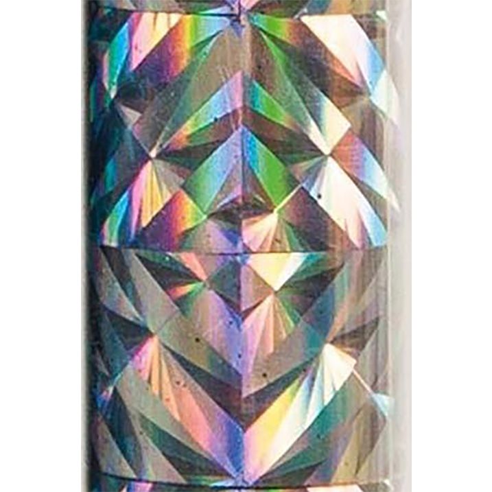 Folia • holografisches Papier 310 11 40 cm. x 1 m. magisches Silber