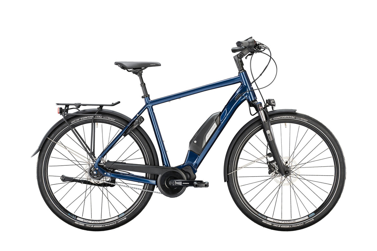 Victoria Elektro-Trekkingrad Etouring 7.5 mod. 22 E-Bike-Vict. E-Tour. 7,5 28 55 Durchm. Freilauf blau
