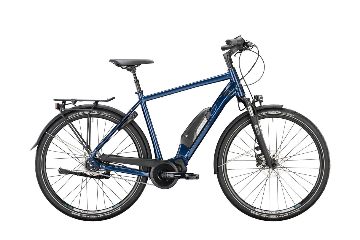 Victoria Elektro-Trekkingrad Etouring 7.5 mod. 22 E-Bike-Vict. E-Tour. 7,5 28 50 Durchm. coa.br. blau