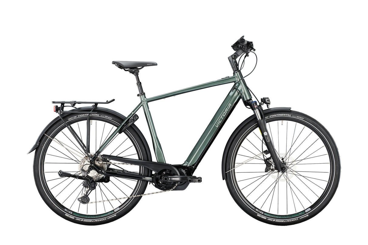 Victoria Elektro-Trekkingrad Etouring 12,9 Mod. 22 E-Bike-Vict. E-Tour. 12,9 28 55 Durchm. 11 EL grün