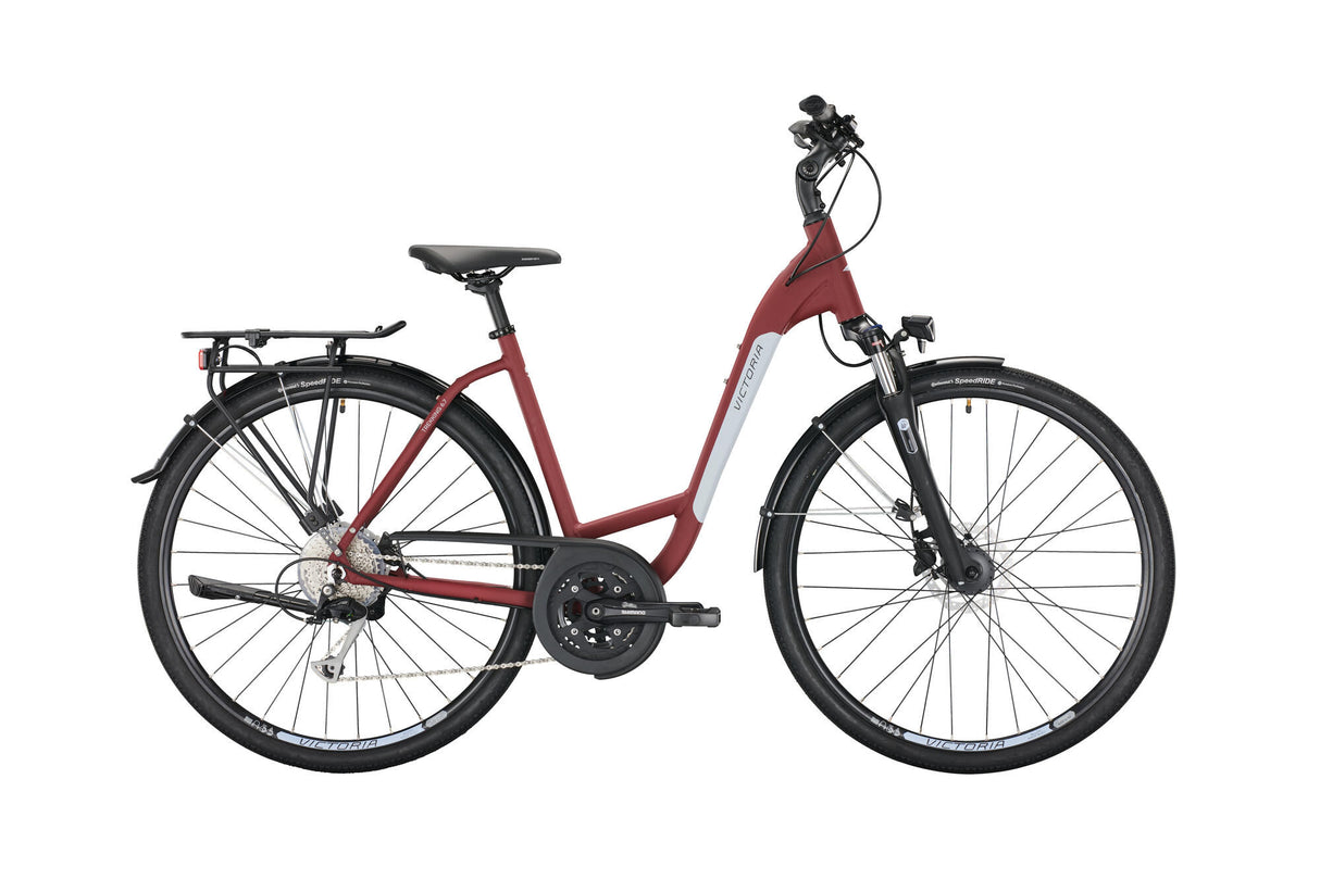 Victoria Trekkingrad Trekking 6,7 mod. 22 Radtour. 6,7 28 51 28 51 Welle 27G rot matt