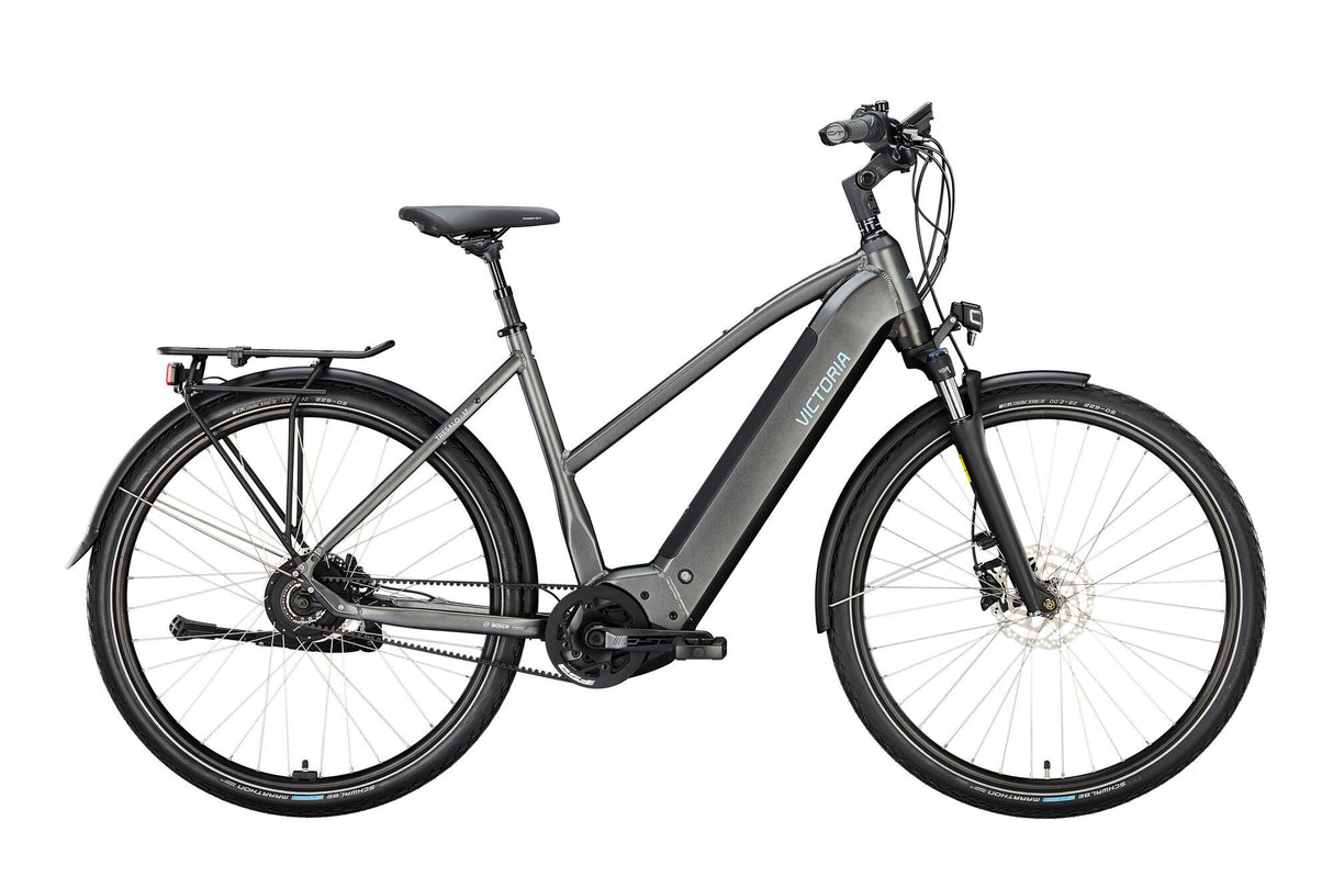 Victoria Elektro-Trekkingrad Tresalo 17 (#1) E-Bike Vict. Tresalo 17 28 48 usw. Fledermausschwarz