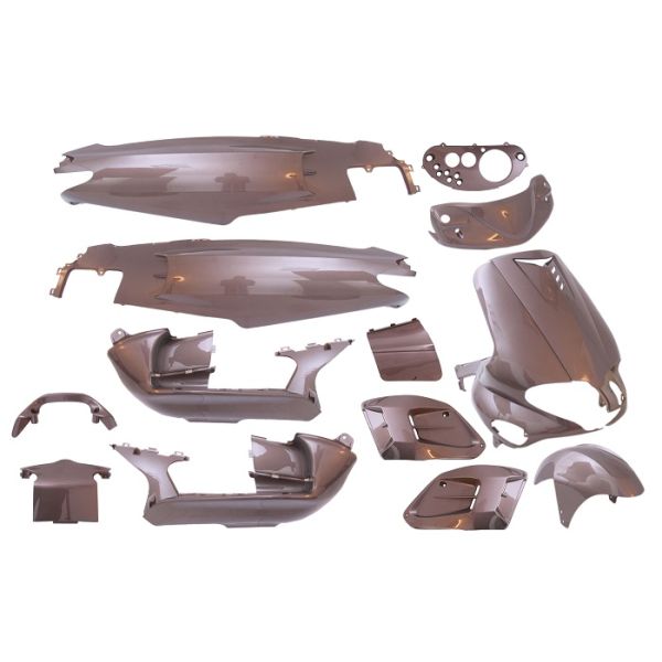 Kantenplattensatz 15-teilig für Gilera Runner bis Bj. 08-2005 - Audi braun