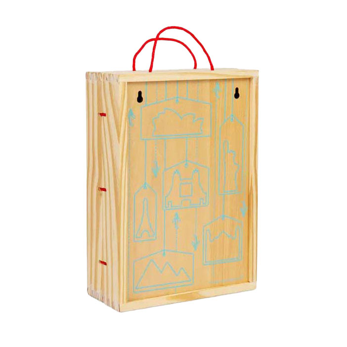 Bigjigs Reisespielset aus Holz, 10-teilig.