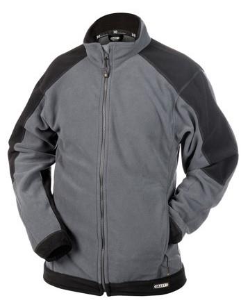 Dassy Fleecejacke Kazan Grau Schwarz XL