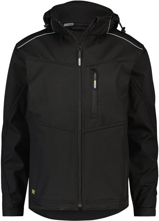 Dassy Softshell Tavira Polyester schwarz m