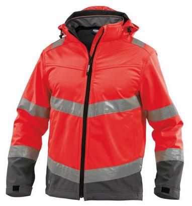 Dassy Warnschutzjacke Malaga Rot Grau XXL