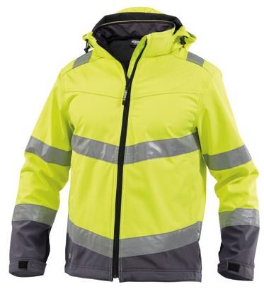 Dassy Warnschutzjacke Malaga gelb grau m