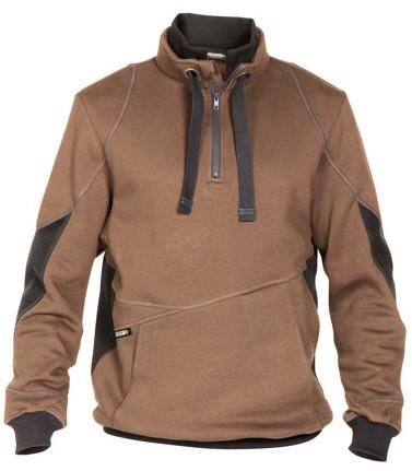 Dassy Pullover Stellar Braun Grau 3XL