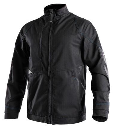 Dassy Arbeitsjacke Atom Schwarz Grau XL
