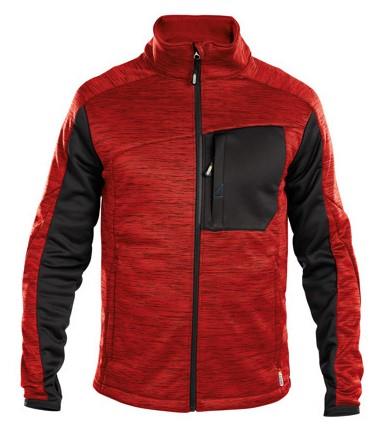 Dassy Midlayer Weste konvex rot schwarz xl
