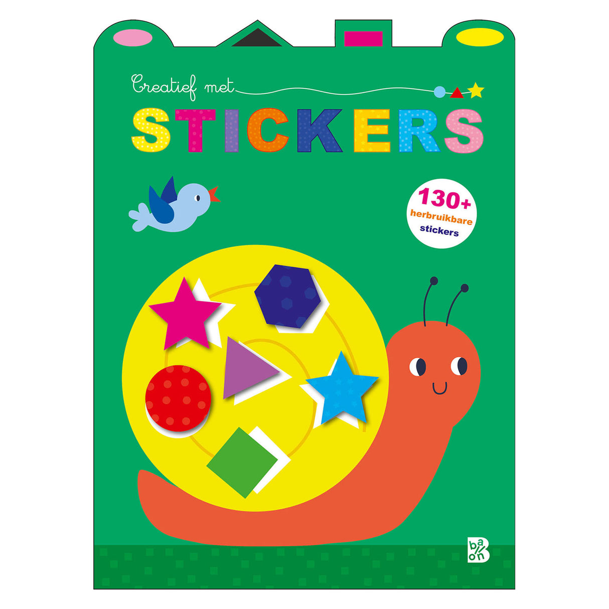 Standardverlag kreativ mit Aufklebern - Schnecke