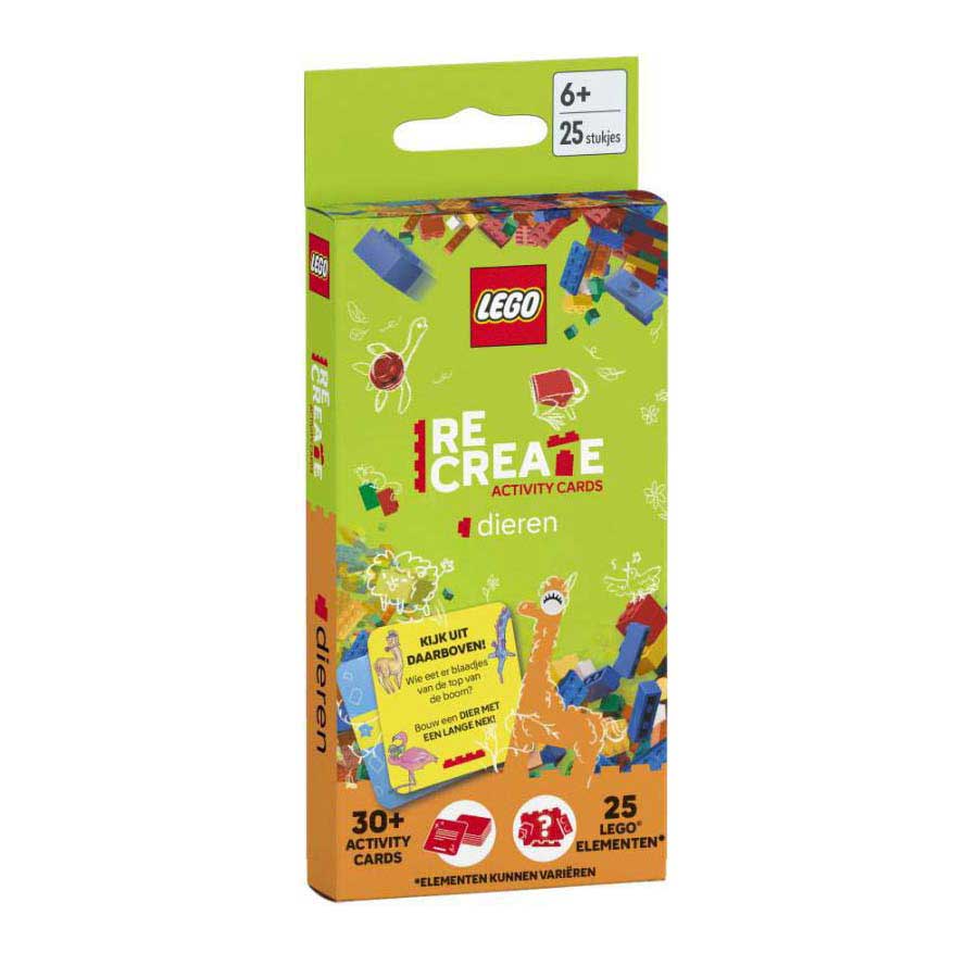 Lego stellt Aktivitätskarten mit Tieren nach
