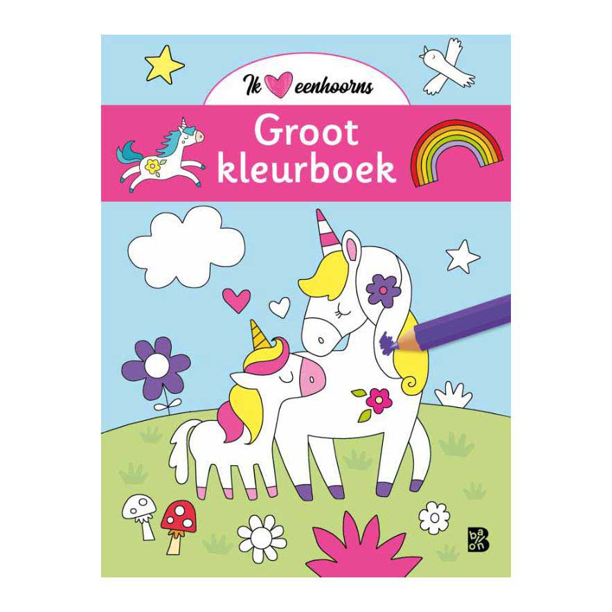 Großes Malbuch „Einhörner“ von Standard Publisher