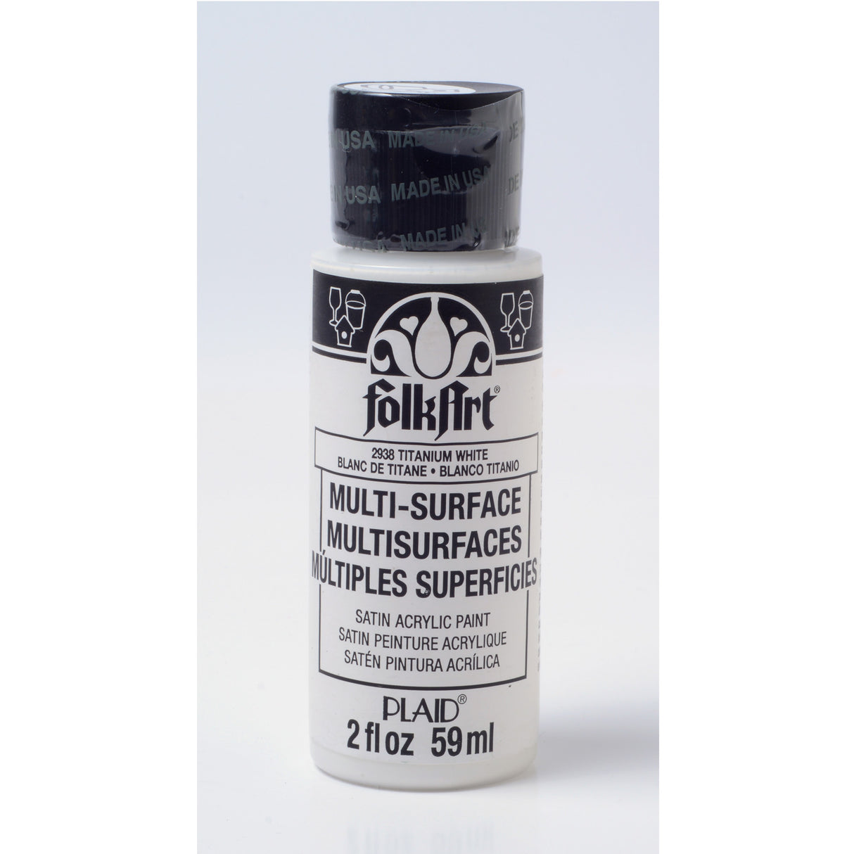 Folkart • Multioberflächen-Titanweiß 59 ml