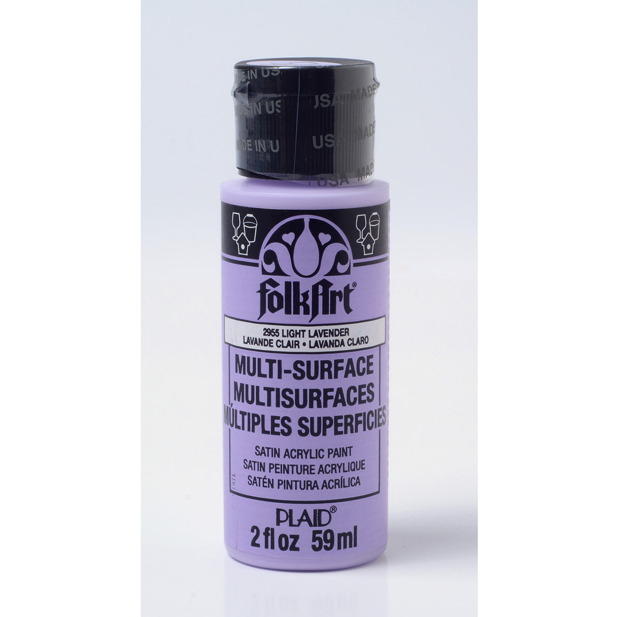 Folkart • Multi-Oberfläche, heller Lavendel, 59 ml