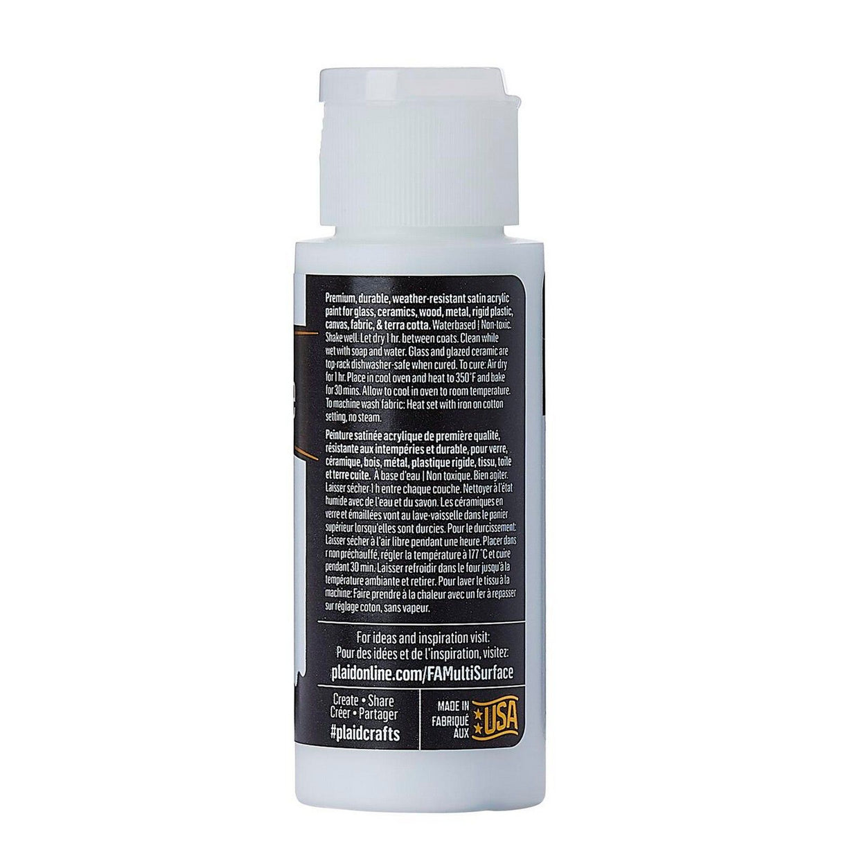 Folkart • Multi-Oberflächen-Satin-Cottage-Weiß, 59 ml