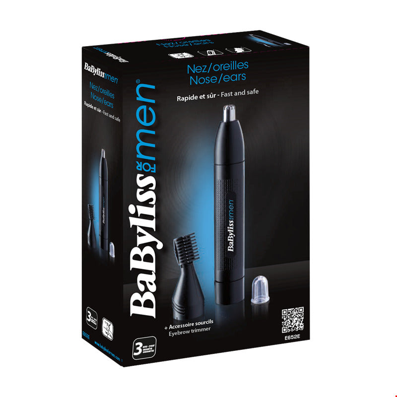 Babyliss babyliss e652e Nasen- und Ohrentrimmer schwarz