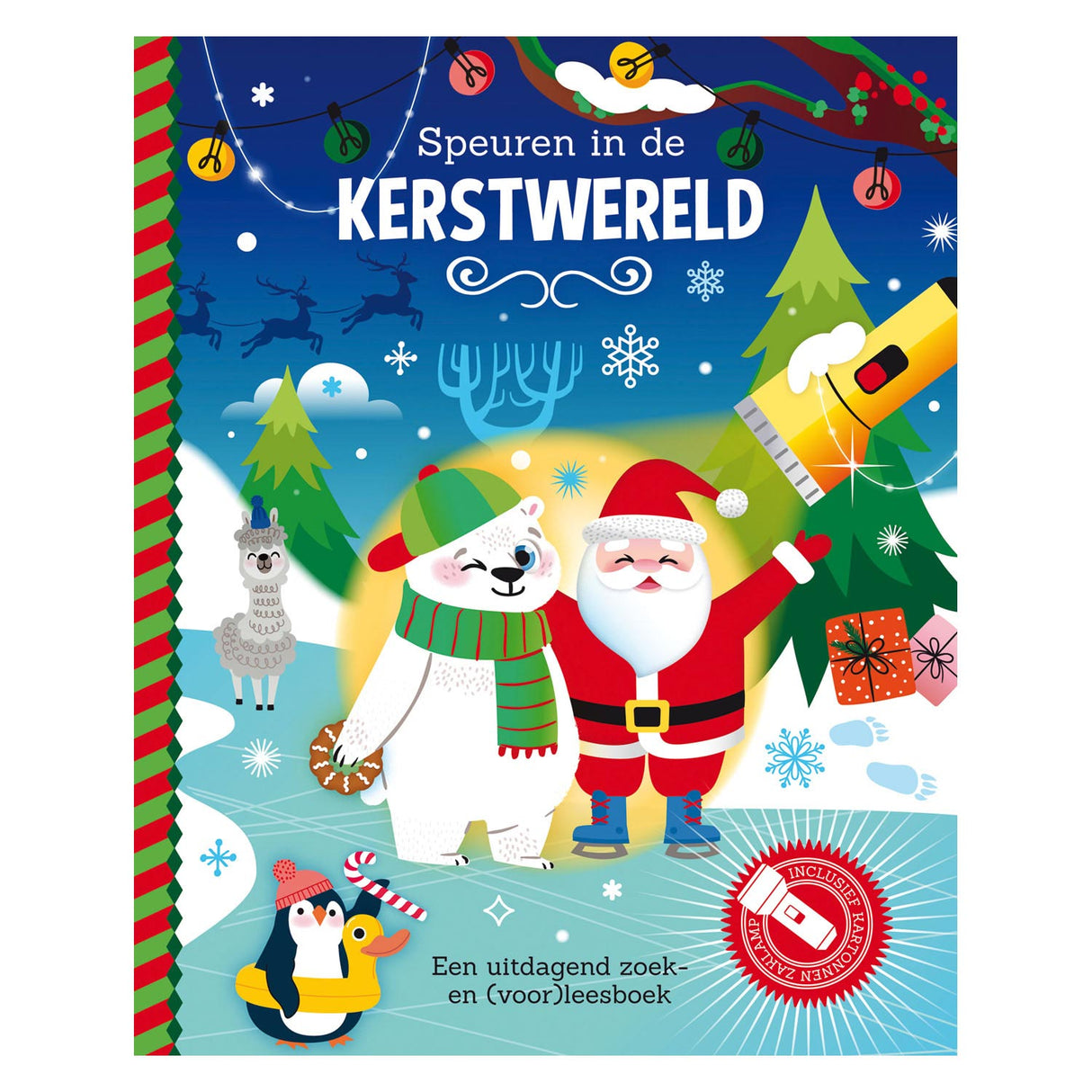 Laternenverleger erkunden die Weihnachtswelt + Taschenlampe aus Pappe