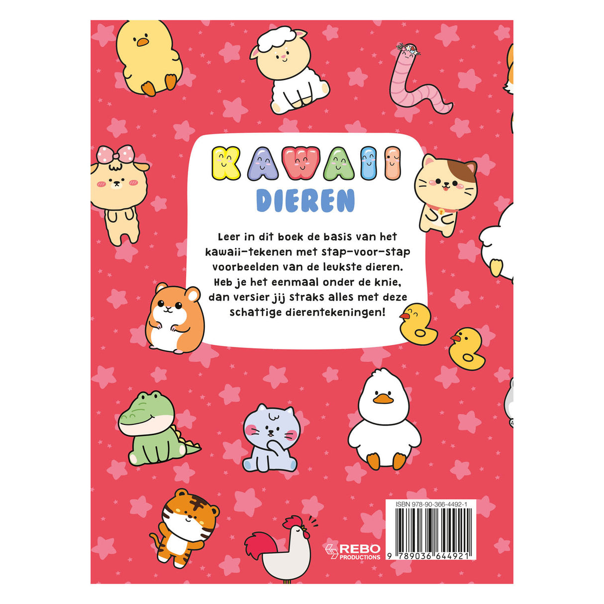 Kawaii-Tiere des Rebo-Verlags lernen Schritt für Schritt das Zeichnen
