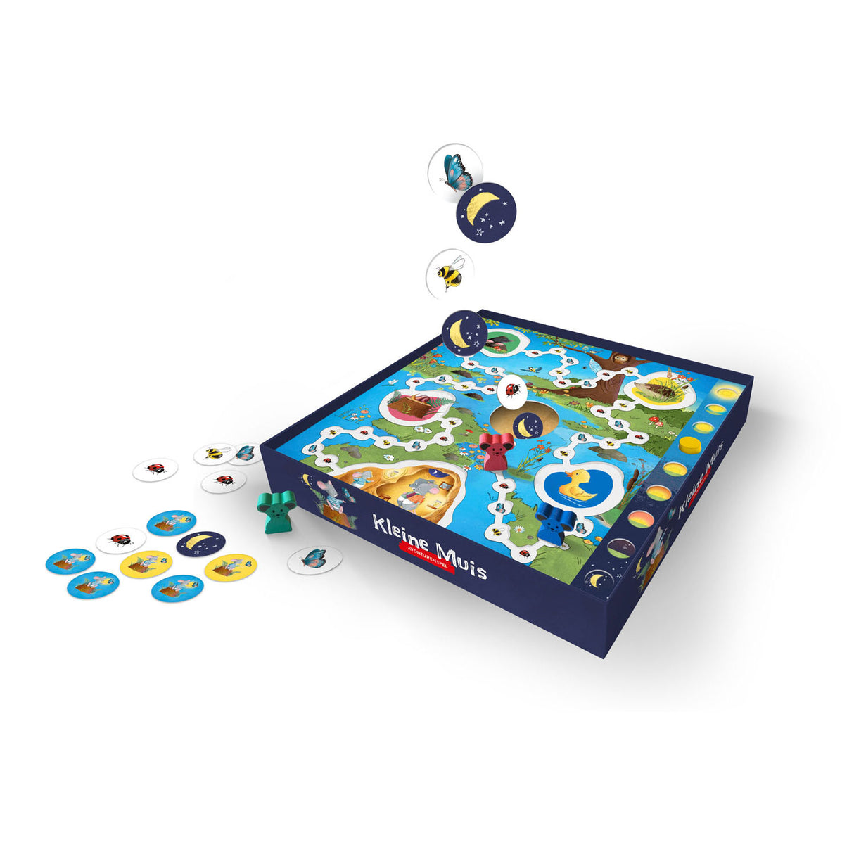 Rebo Publishers Mnky – kleines Maus-Brettspiel