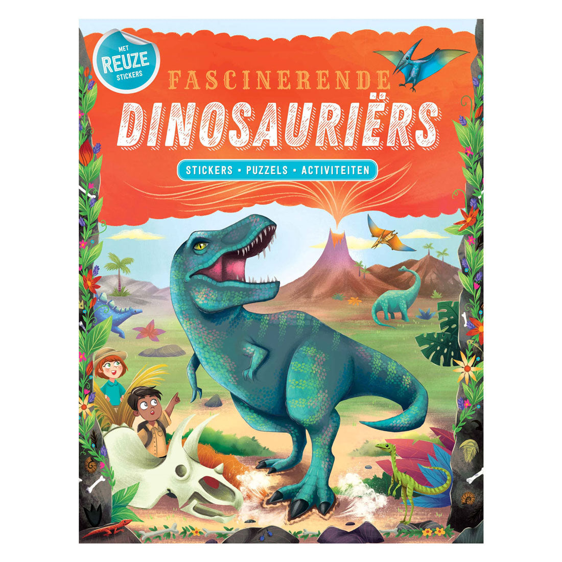 Rebo veröffentlicht faszinierende Dinosaurier-Aufkleber