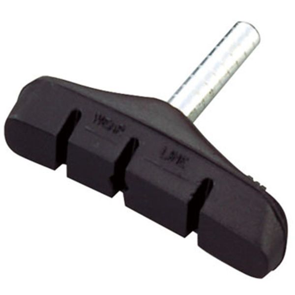 Tectro -Bremsbeläge 60 mm 861.11, asymetrisch, pro Paar. (Hangpaket)