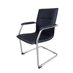 Bezoekersstoel viking baker zwart