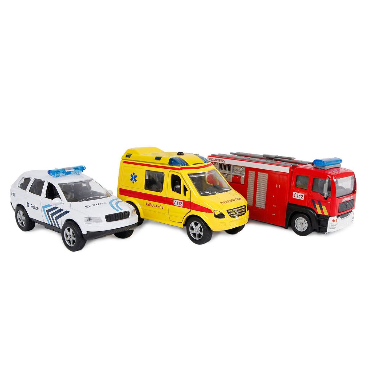 2-teiliges Rettungsdienstfahrzeug aus Druckguss Belgien