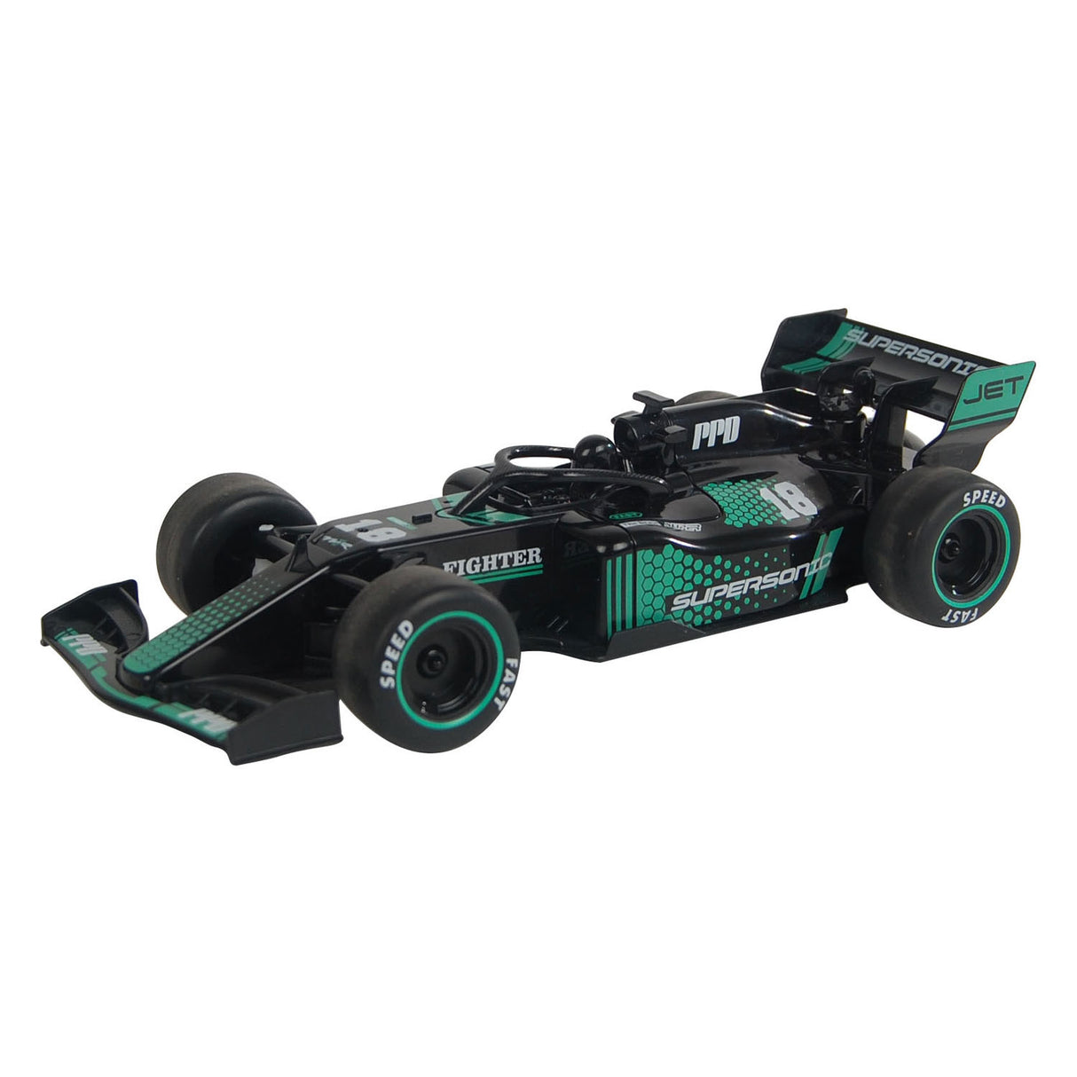 Roadstar C Formel steuerbarer Rennwagen mit Rauch und Licht 2,4 GHz, 22 cm