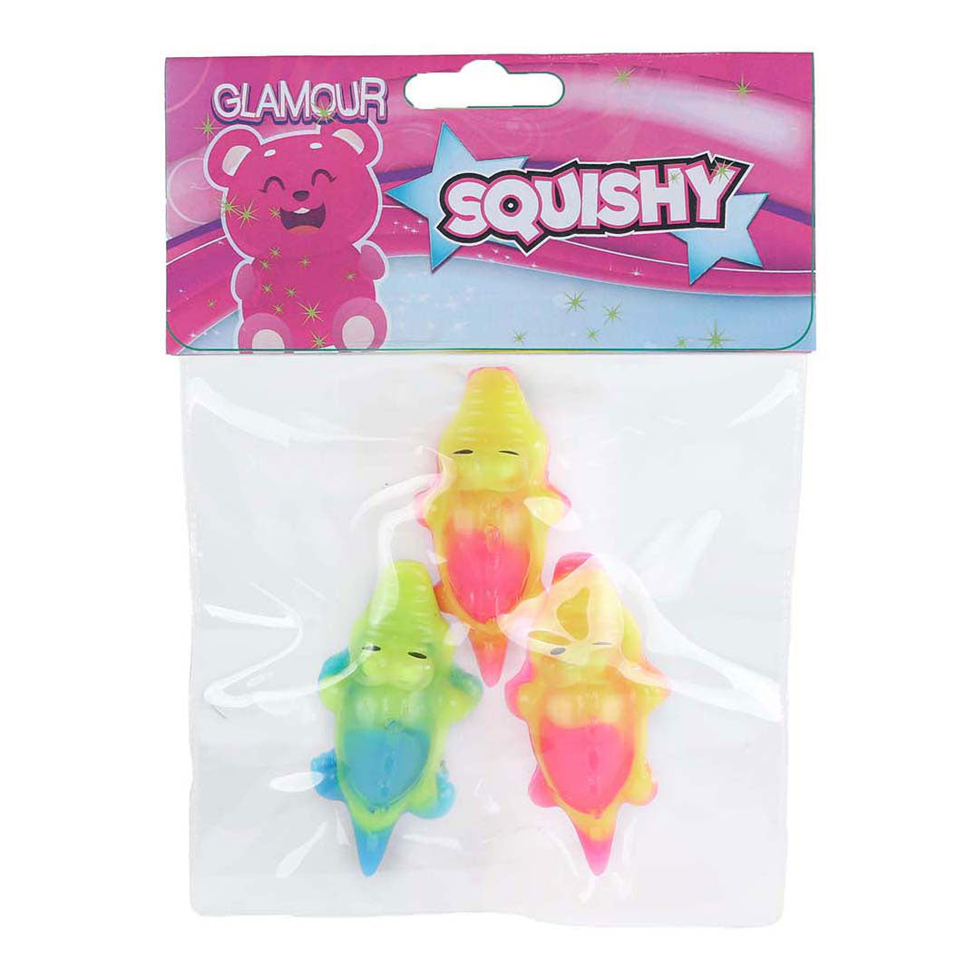Glamour Squishy, 3 Stk.