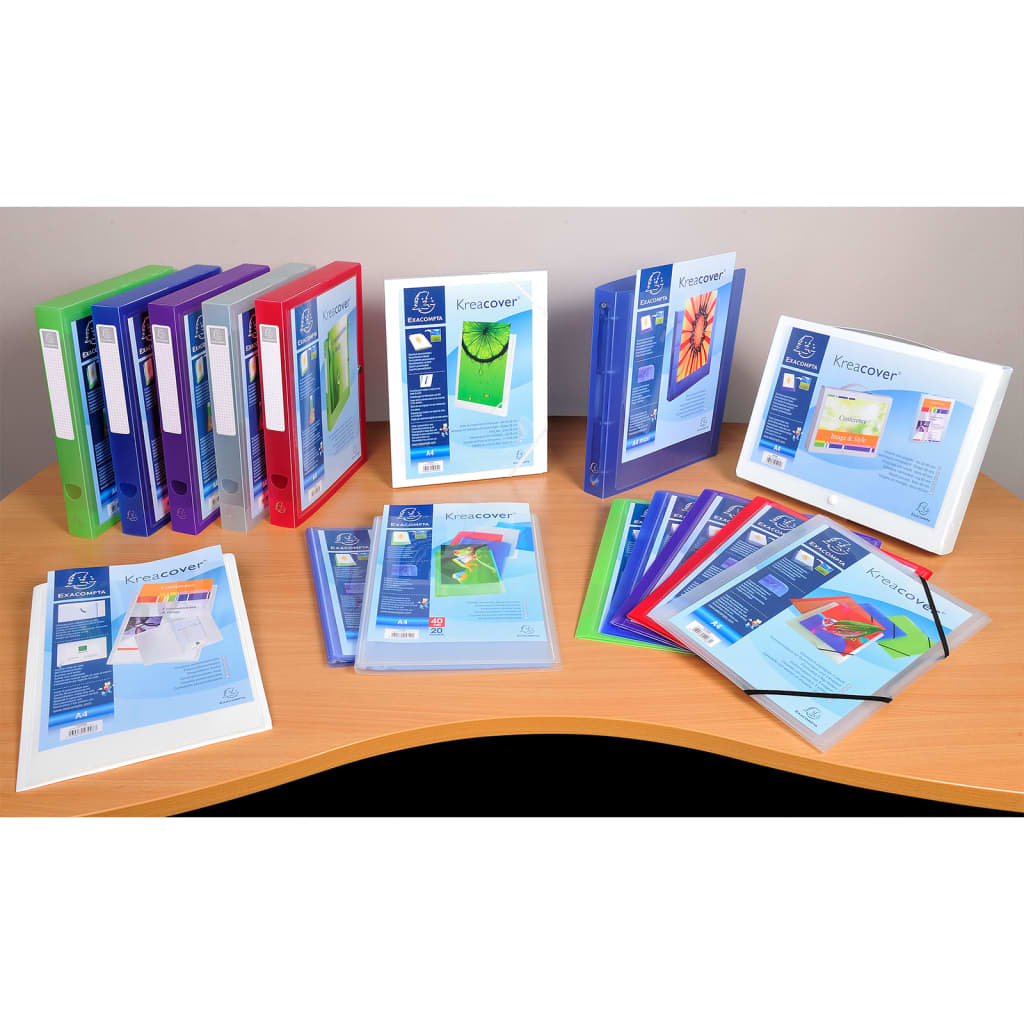 Exacompta Exacompta -Portfolioordner KreaCover 12 ST A4 30 Probanden PP
