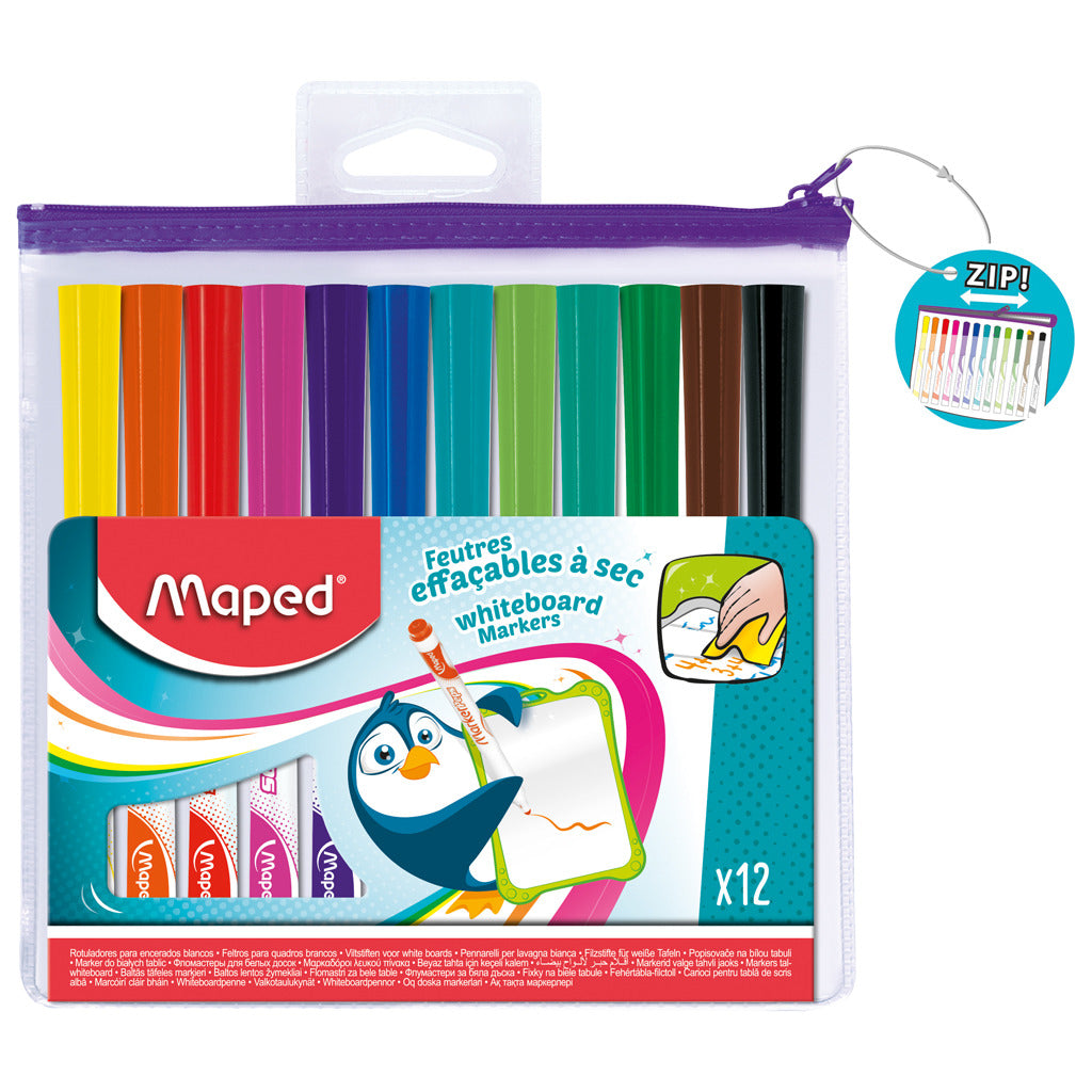 Maped Whiteboard-Marker, 12 Farben