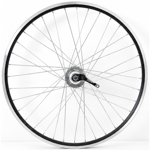 Shimano achterwiel 28 inch zac2000 - nexus 7-remnaaf - zwart geslepen