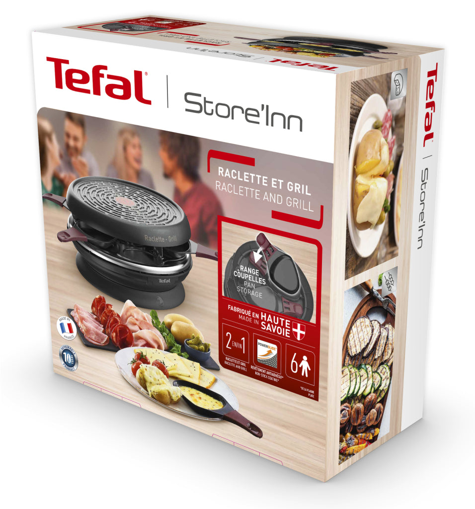 Tefal Tefal RE1820 Store'Inn 6-Personen Schwarz Braun