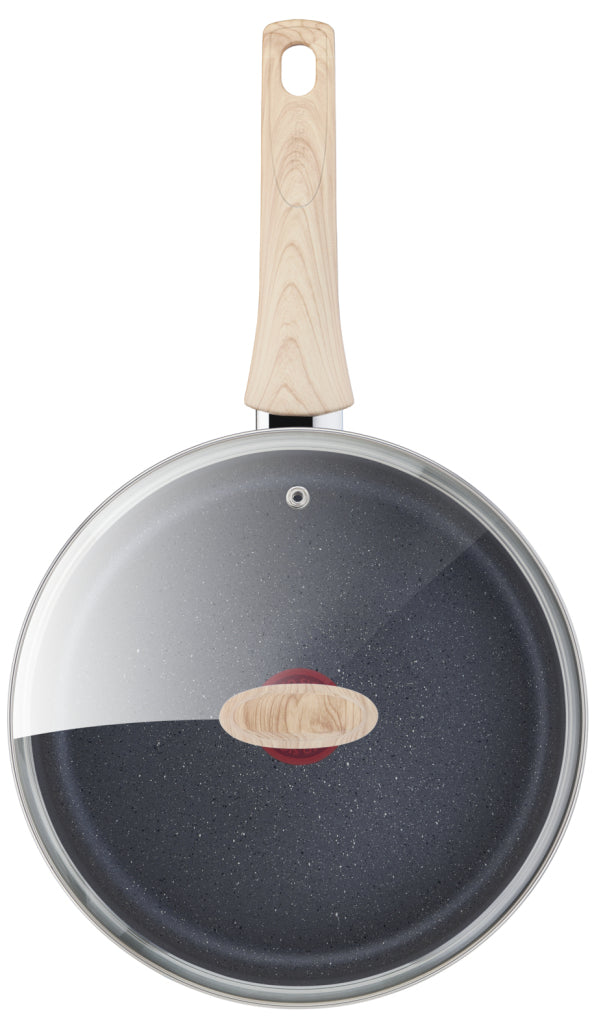Tefal Kochgeschirr Tefal Natural Force Bratpfanne Oslash; 24 cm mit Deckel