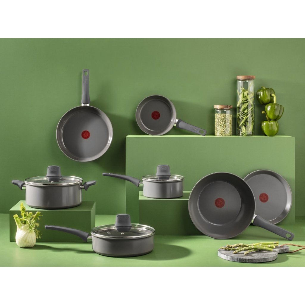 Tefal Tefal C42632 Renewal Keramiktopf, 24 cm, Grau