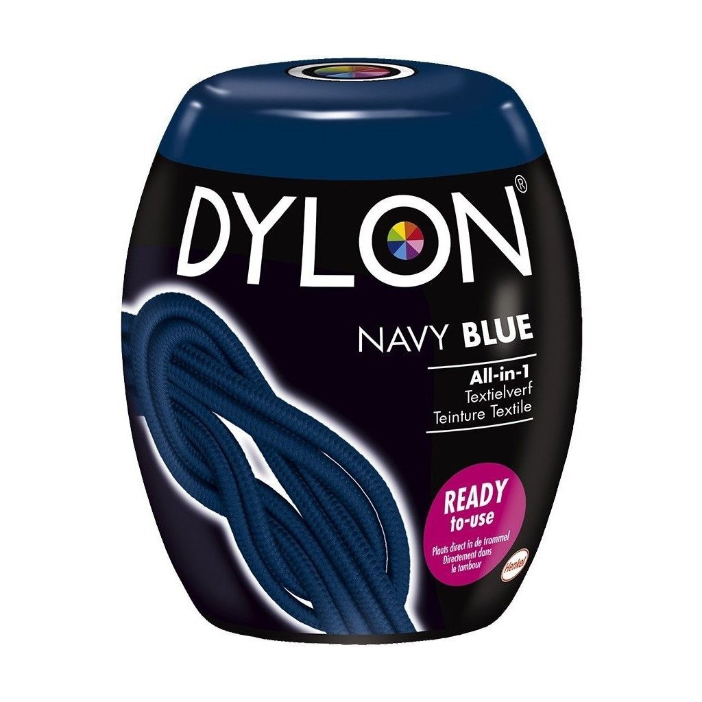 Basic Dylon Textilfarbe für Maschinenwäsche, Marineblau, 350 g